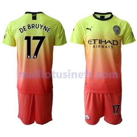 Maillot de Foot Manchester City DE BRUYNE 17 Troisième 2019-20 - Enfant Maillot de Foot Manchester City DE BRUYNE 17 Troisième 2019-20 - Enfant